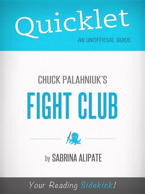 cover image of Quicklet on Fight Club by Chuck Palahniuk
